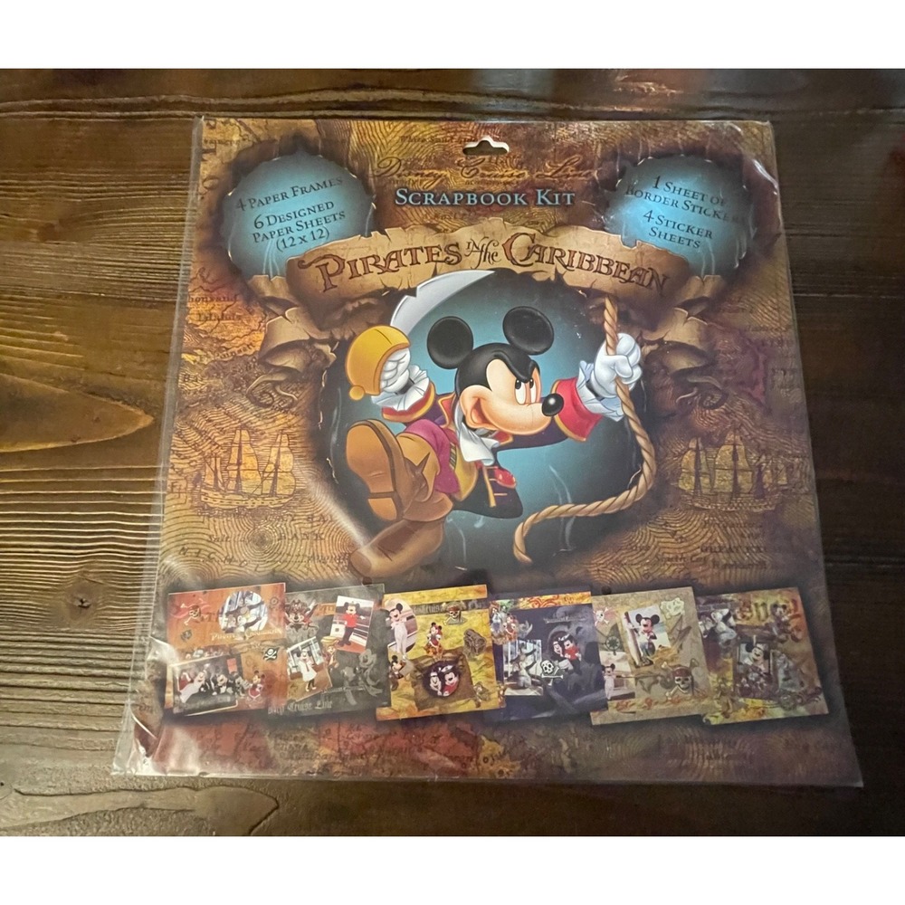 Disney Cruise Line DCL Scrapbooking Kits 12x12 Lot Of 3 2007, 2008, 2011 - Picture 2 of 7